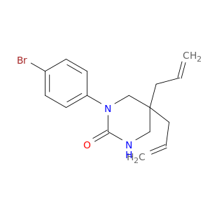 1-(4-bromophenyl)-5,5-di(prop-2-en-1-yl)tetrahydropyrimidin-2(1h)-one