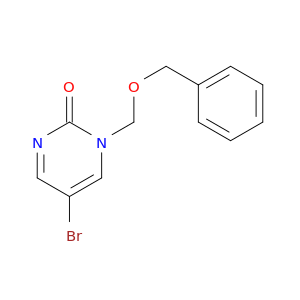2(1H)-Pyrimidinone, 5-bromo-1-[(phenylmethoxy)methyl]-