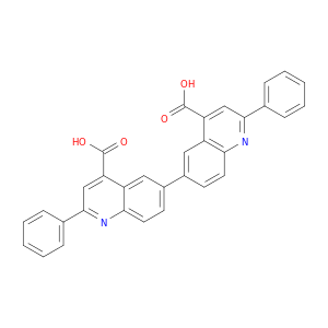 [6,6'-Biquinoline]-4,4'-dicarboxylicacid, 2,2'-diphenyl-