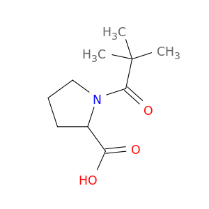 1-(2,2-Dimethylpropanoyl)pyrrolidine-2-carboxylic Acid