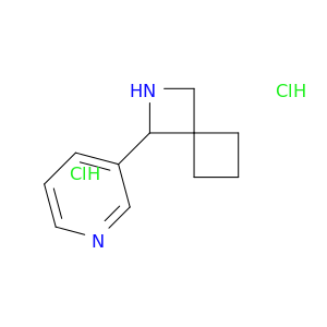 2-azaspiro[3.3]庚烷,1-(3-吡啶基)-,盐酸盐(1：2)