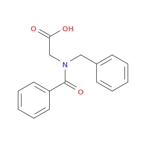 Glycine, N-benzoyl-N-(phenylmethyl)-
