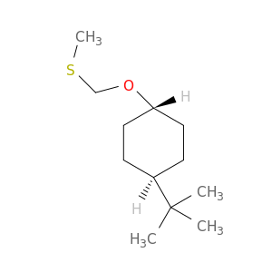 Cyclohexane, 1-(1,1-dimethylethyl)-4-[(methylthio)methoxy]-, trans-
