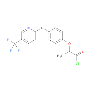 Propanoyl chloride, 2-[4-[[5-(trifluoromethyl)-2-pyridinyl]oxy]phenoxy]-