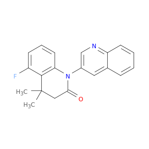 [1(2H),3'-Biquinolin]-2-one, 5-fluoro-3,4-dihydro-4,4-dimethyl-