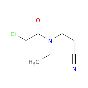 2-Chloro-N-(2-cyanoethyl)-N-ethylacetamide