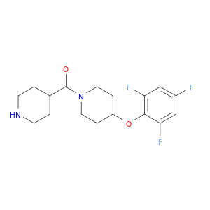 Methanone, 4-piperidinyl[4-(2,4,6-trifluorophenoxy)-1-piperidinyl]-