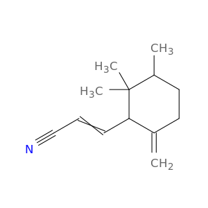 2-Propenenitrile, 3-(2,2,3-trimethyl-6-methylenecyclohexyl)-