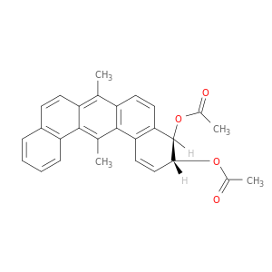 Dibenz[a,j]anthracene-3,4-diol,3,4-dihydro-7,14-dimethyl-, diacetate, trans- (9CI)
