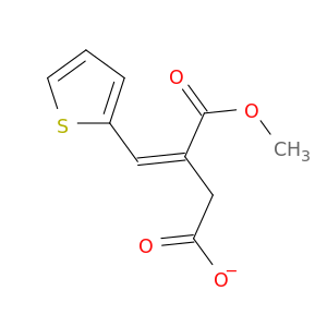 Butanedioic acid, (2-thienylmethylene)-, 1-methyl ester, (E)-