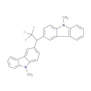 9H-Carbazole, 3,3'-(2,2,2-trifluoroethylidene)bis[9-methyl-