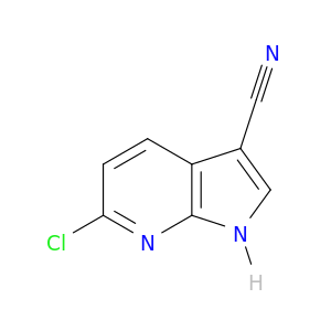 6-氯-1H-吡咯并[2,3-b]吡啶-3-甲腈