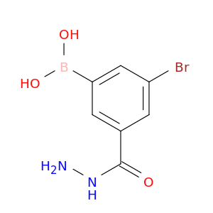 3-Bromo-5-(hydrazinecarbonyl)phenylboronic acid