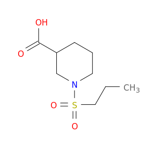 1-(Propylsulfonyl)piperidine-3-carboxylic Acid