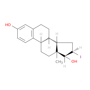 (8S,9S,13S,14S,16R,17R)-16-iodo-13-methyl-6,7,8,9,11,12,14,15,16,17-decahydrocyclopenta[a]phenanthrene-3,17-diol