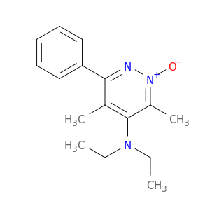 4-Pyridazinamine, N,N-diethyl-3,5-dimethyl-6-phenyl-, 2-oxide