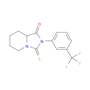 3-thioxo-2-[3-(trifluoromethyl)phenyl]hexahydroimidazo[1,5-a]pyridin-1(5h)-one