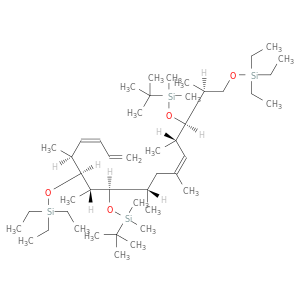 4,16-Dioxa-3,17-disilanonadec-9-ene,7,13-bis[[(1,1-dimethylethyl)dimethylsilyl]oxy]-3,3,17,17-tetraethyl-6,8,10,12,14-pentamethyl-15-[(1S,2Z)-1-methyl-2,4-pentadienyl]-,(6S,7R,8S,9Z,12S,13R,14S,15S)-