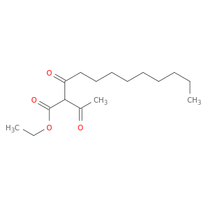 Dodecanoic acid, 2-acetyl-3-oxo-, ethyl ester