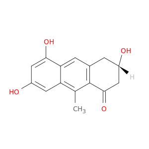 1(2H)-Anthracenone, 3,4-dihydro-3,5,7-trihydroxy-9-methyl-, (S)-