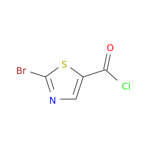 5-Thiazolecarbonyl chloride, 2-bromo-