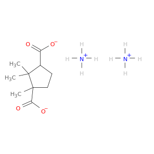 1,3-环戊丙二羧酸,1,2,2-三甲基-,铵盐(1：1),(1R,3S)-