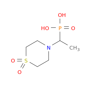1-(1,1-DIOXIDO-4-THIOMORPHOLINYL)ETHYLPHOSPHONIC ACID