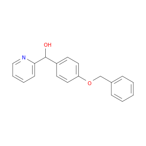 2-Pyridinemethanol, a-[4-(phenylmethoxy)phenyl]-