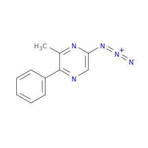 Pyrazine, 5-azido-3-methyl-2-phenyl-