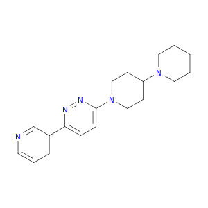 Pyridazine, 3-[1,4'-bipiperidin]-1'-yl-6-(3-pyridinyl)-