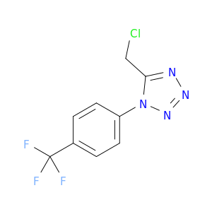 5-(Chloromethyl)-1-[4-(trifluoromethyl)phenyl]-1H-1,2,3,4-tetrazole