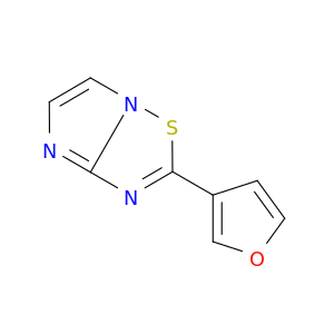Imidazo[1,2-b][1,2,4]thiadiazole, 2-(3-furanyl)-