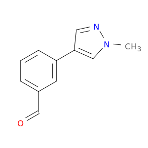 3-(1-Methyl-1H-pyrazol-4-yl)benzaldehyde