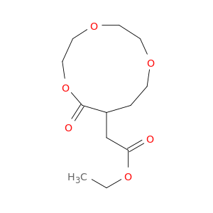 1,4,7-Trioxacycloundecane-9-acetic acid, 8-oxo-, ethyl ester