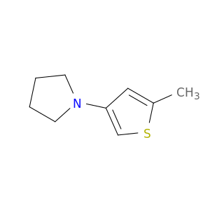 Pyrrolidine, 1-(5-methyl-3-thienyl)-