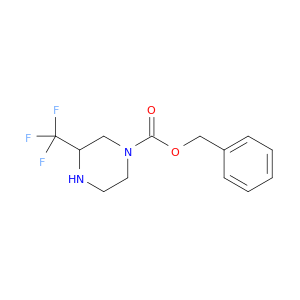 Benzyl 3-(trifluoromethyl)piperazine-1-carboxylate
