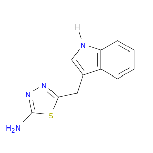 5-(1H-吲哚-3-基甲基)-1,3,4-噻二唑-2-胺