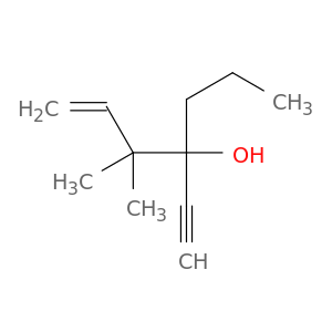 1-Hepten-4-ol, 4-ethynyl-3,3-dimethyl-