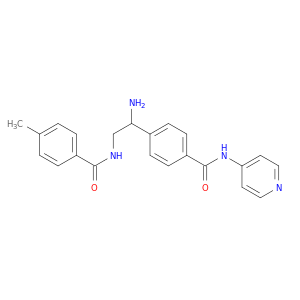 Benzamide, 4-[1-amino-2-[(4-methylbenzoyl)amino]ethyl]-N-4-pyridinyl-