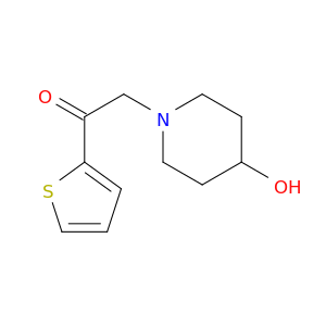 2-(4-羟基-哌啶-1-基)-1-噻吩-2-基-乙酮