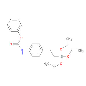 Carbamic acid, [4-[2-(triethoxysilyl)ethyl]phenyl]-, phenyl ester