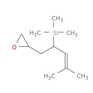 Silane, trimethyl[3-methyl-1-(oxiranylmethyl)-2-butenyl]-