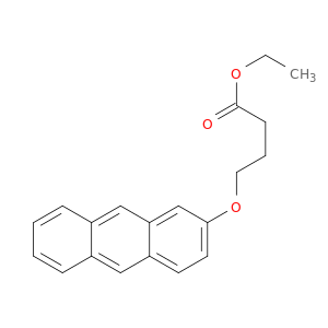 Butanoic acid, 4-(2-anthracenyloxy)-, ethyl ester