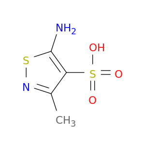 4-Isothiazolesulfonic acid, 5-amino-3-methyl-