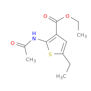 ETHYL 2-ACETAMIDO-5-ETHYL-THIOPHENE-3-CARBOXYLATE