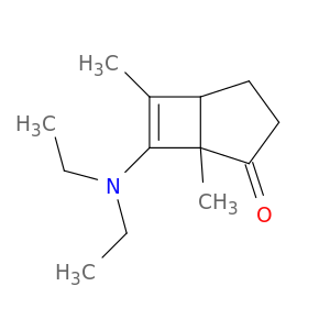 Bicyclo[3.2.0]hept-6-en-2-one, 7-(diethylamino)-1,6-dimethyl-