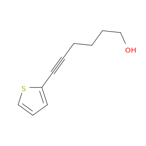 5-Hexyn-1-ol, 6-(2-thienyl)-