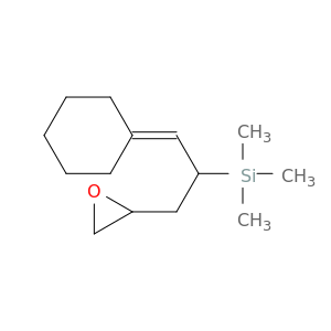 Silane, [1-(cyclohexylidenemethyl)-2-oxiranylethyl]trimethyl-