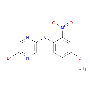 5-BROMO-N-(4-METHOXY-2-NITROPHENYL)PYRAZIN-2-AMINE