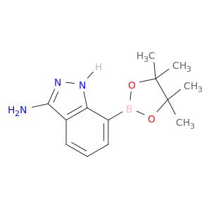 7-(4,4,5,5-四甲基-1,3,2-二氧硼杂环戊烷-2-基)-1H-吲唑-3-胺